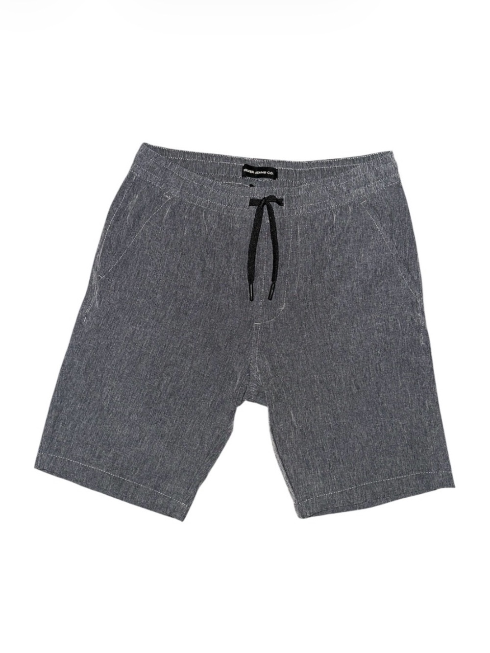 Silver Jeans Charcoal Heather Athletic hi Drawstring Shorts